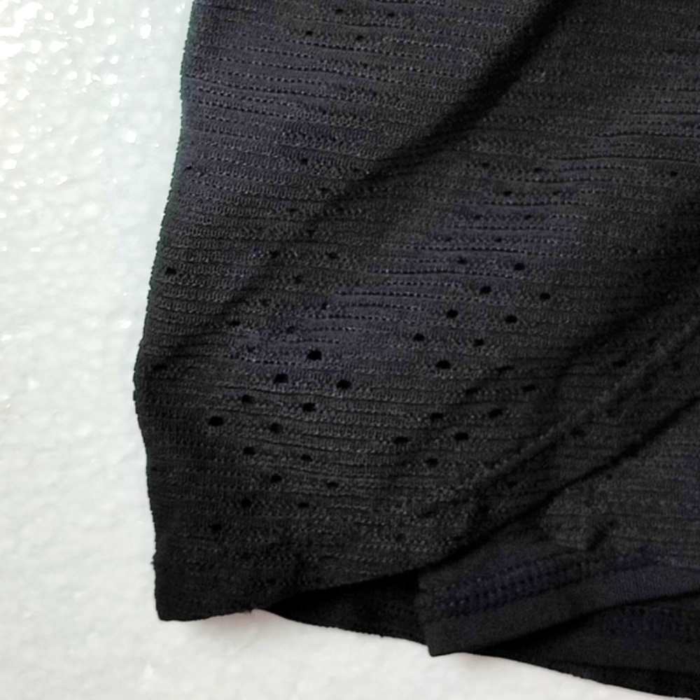 Athleta Prism 2-in-1 Built in Shorts Pull On Mesh black Womens Size M - Picture 3 of 9